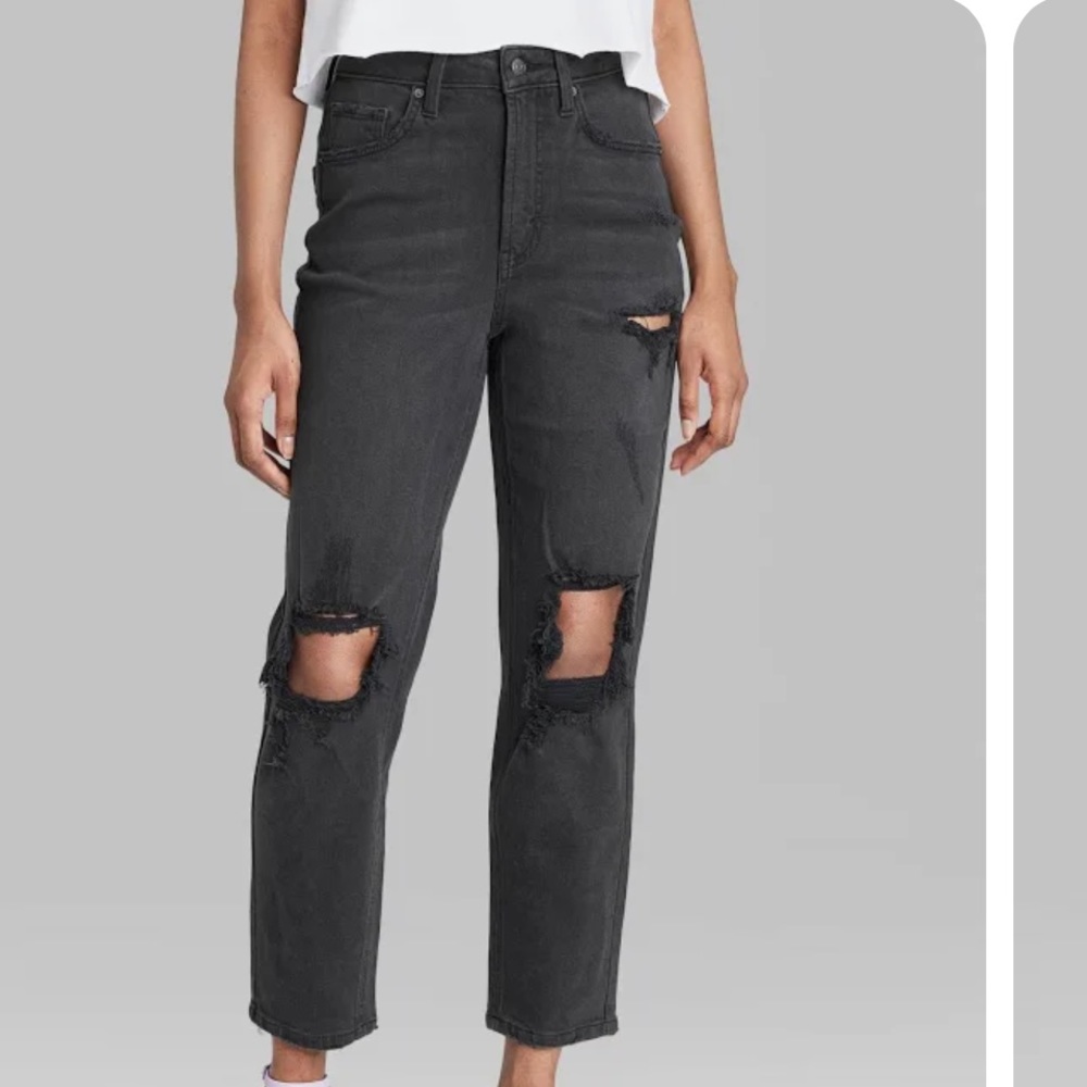 Super high-rise tapered jean 2/27” inseam